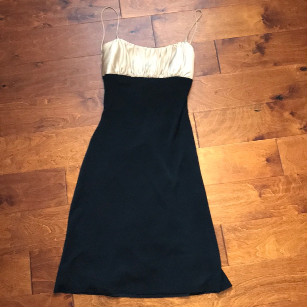 Silk Dress with Cute Back